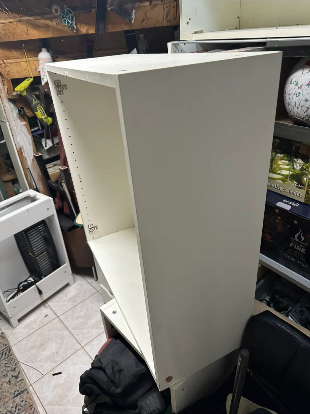 White Double Cabinet 30x30 thumbnail
