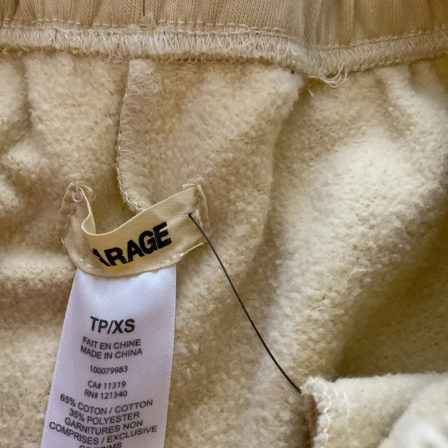 Garage Easy Jogger TP/XS - Light Yellow image indicator(2)