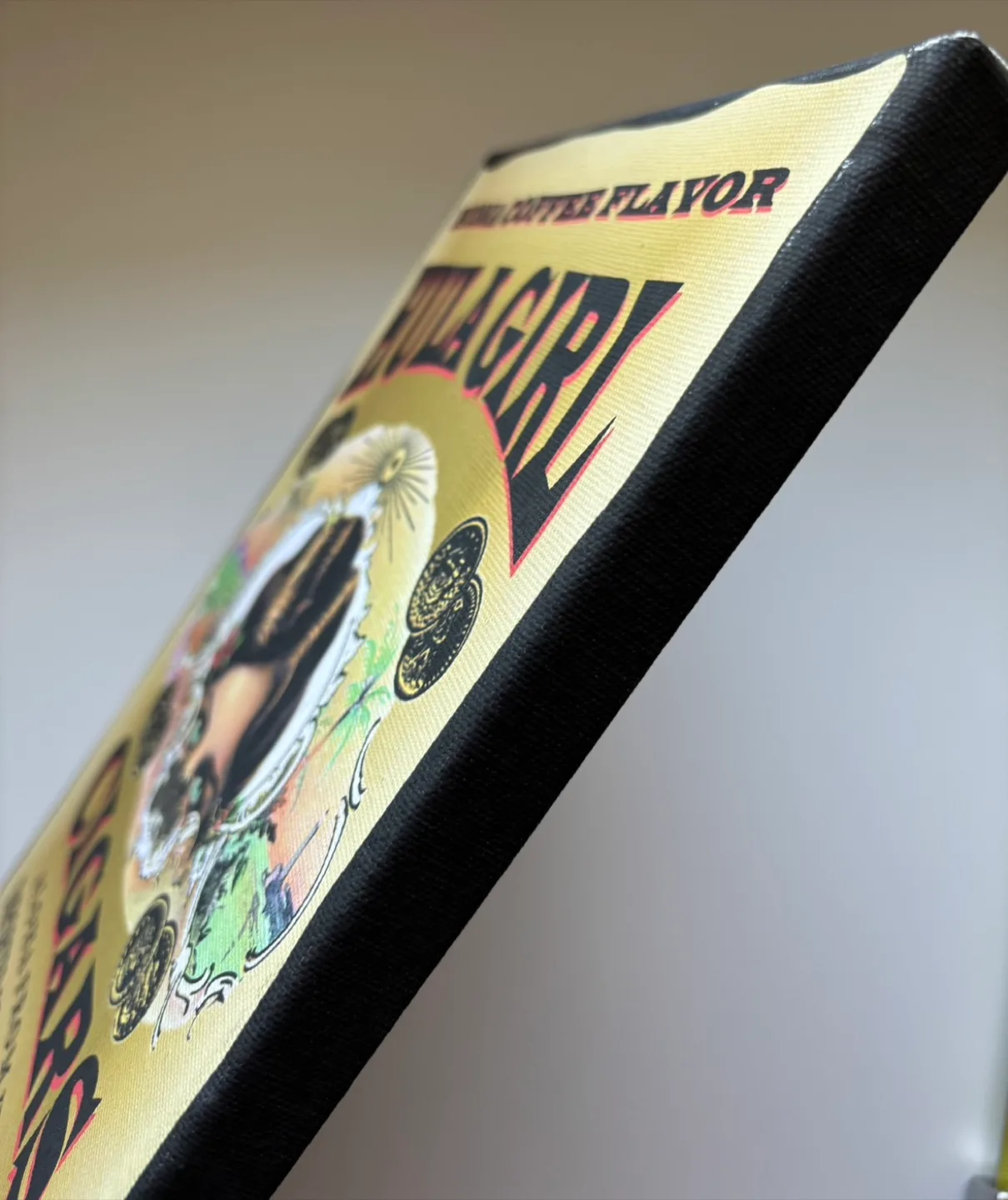 Hula Girl Cigars Canvas Art - Kona Coffee Flavour image indicator(4)