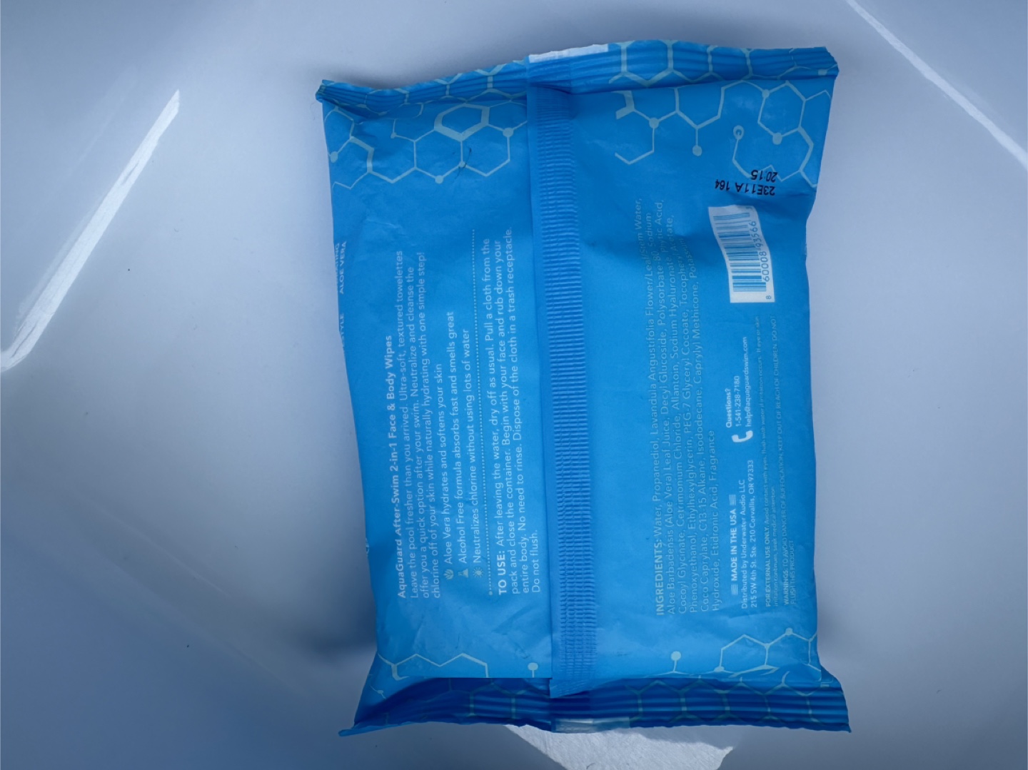 AQUA GUARD After-Swim Face & Body Wipes - photo 3