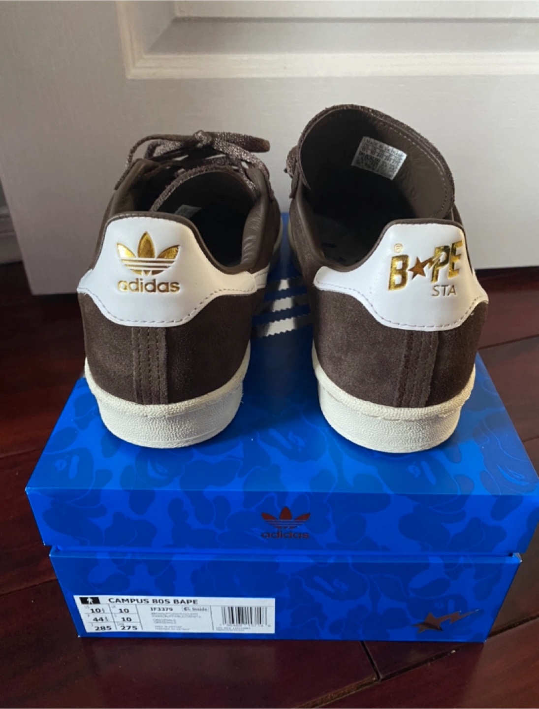 Adidas Campus 80s BAPE Brown - photo 2