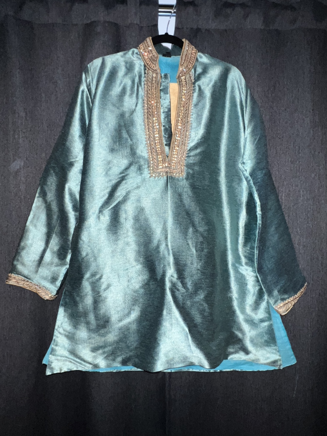 Teal Men’s Indian Outfit