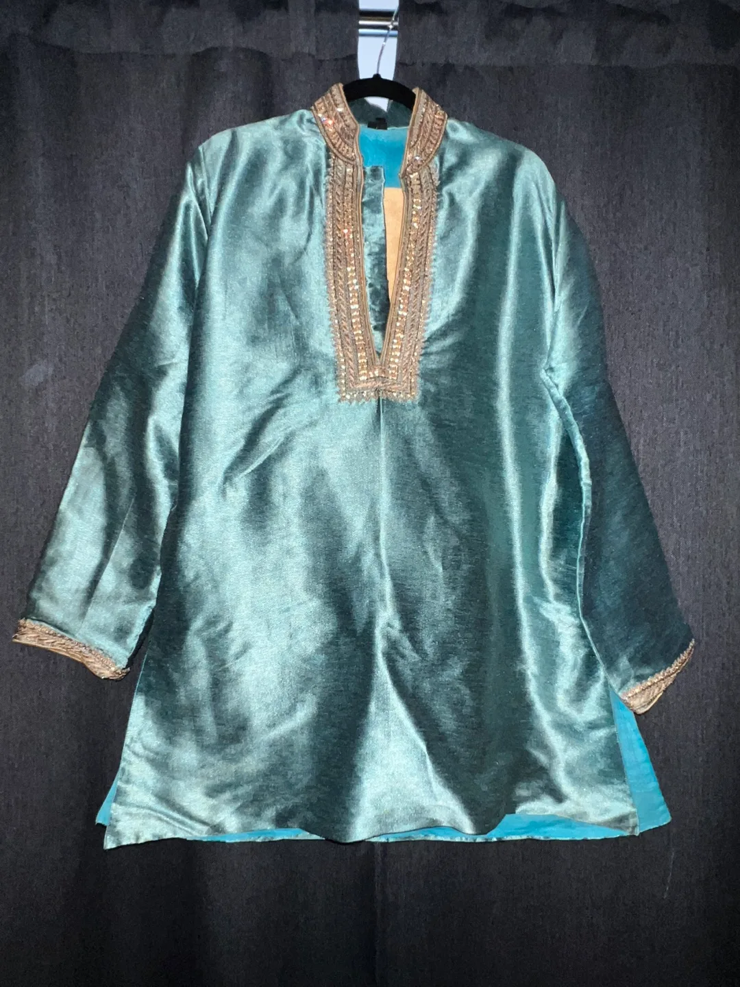 Teal Men’s Indian Outfit thumbnail