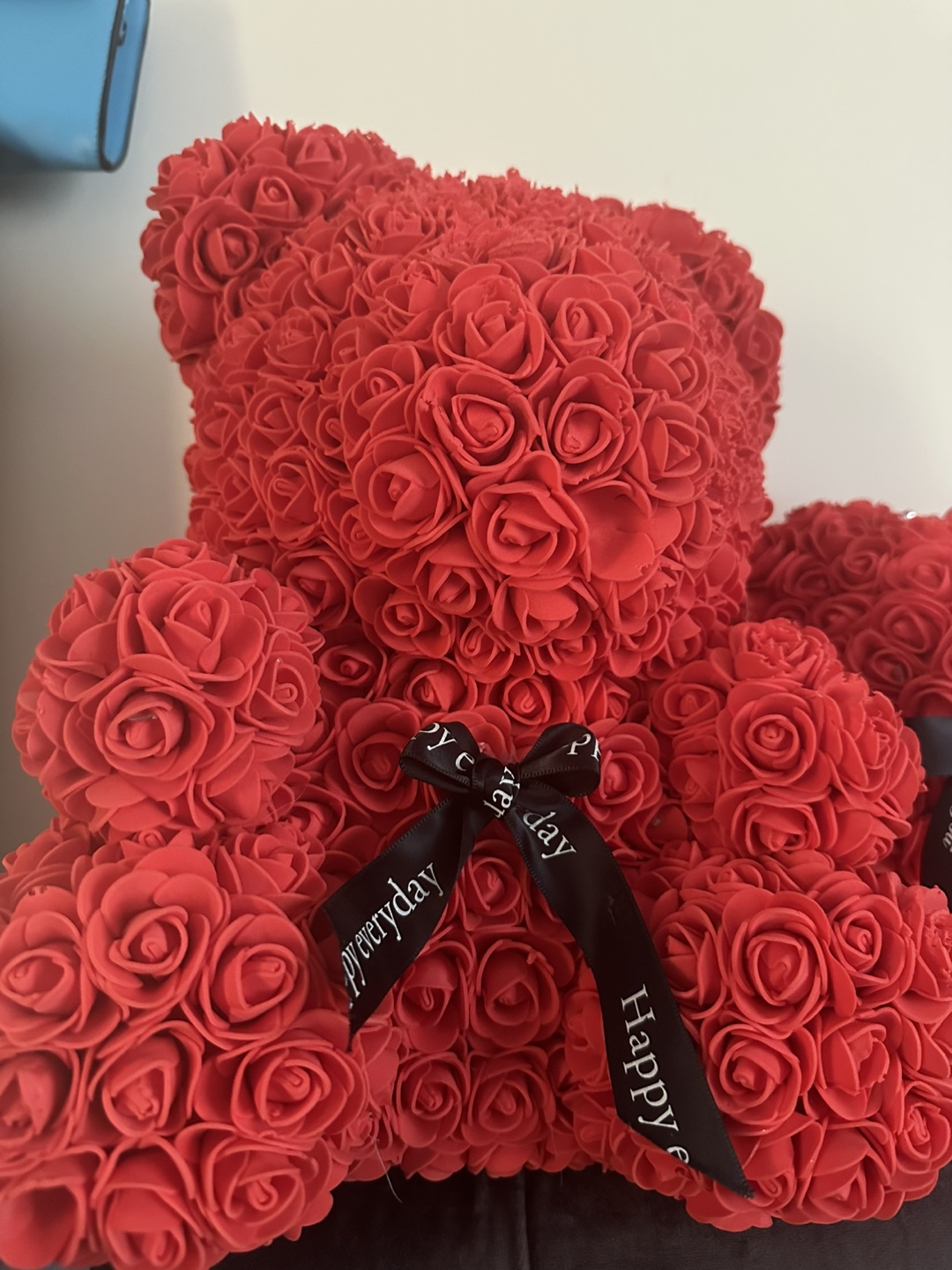 Rose Teddy Bear - Red