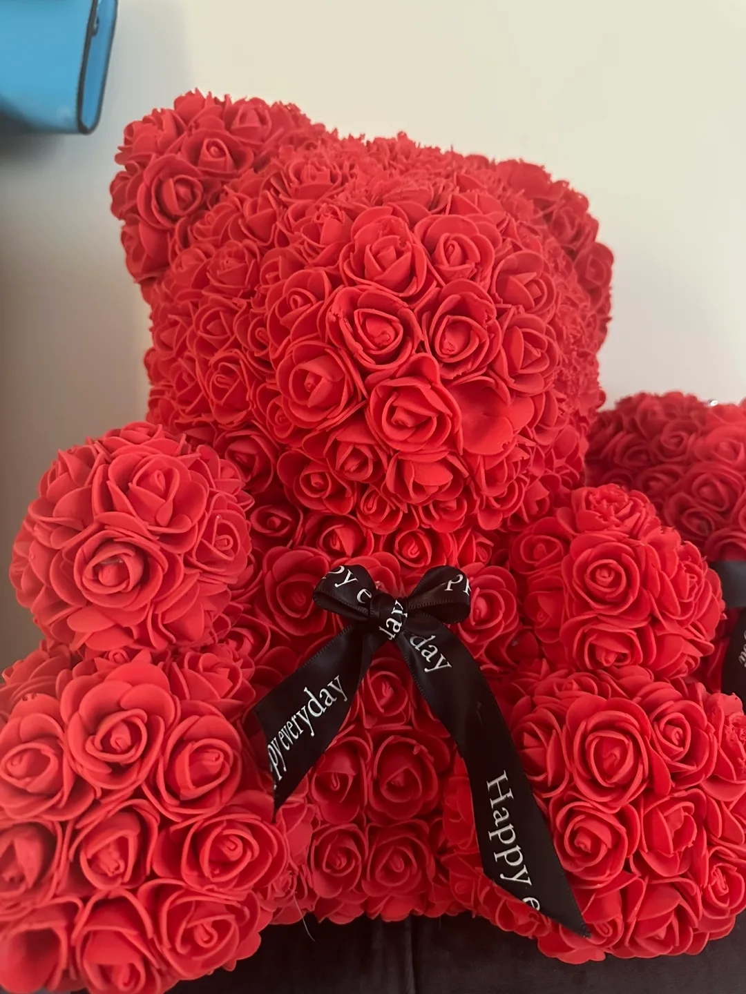 Rose Teddy Bear - Red thumbnail