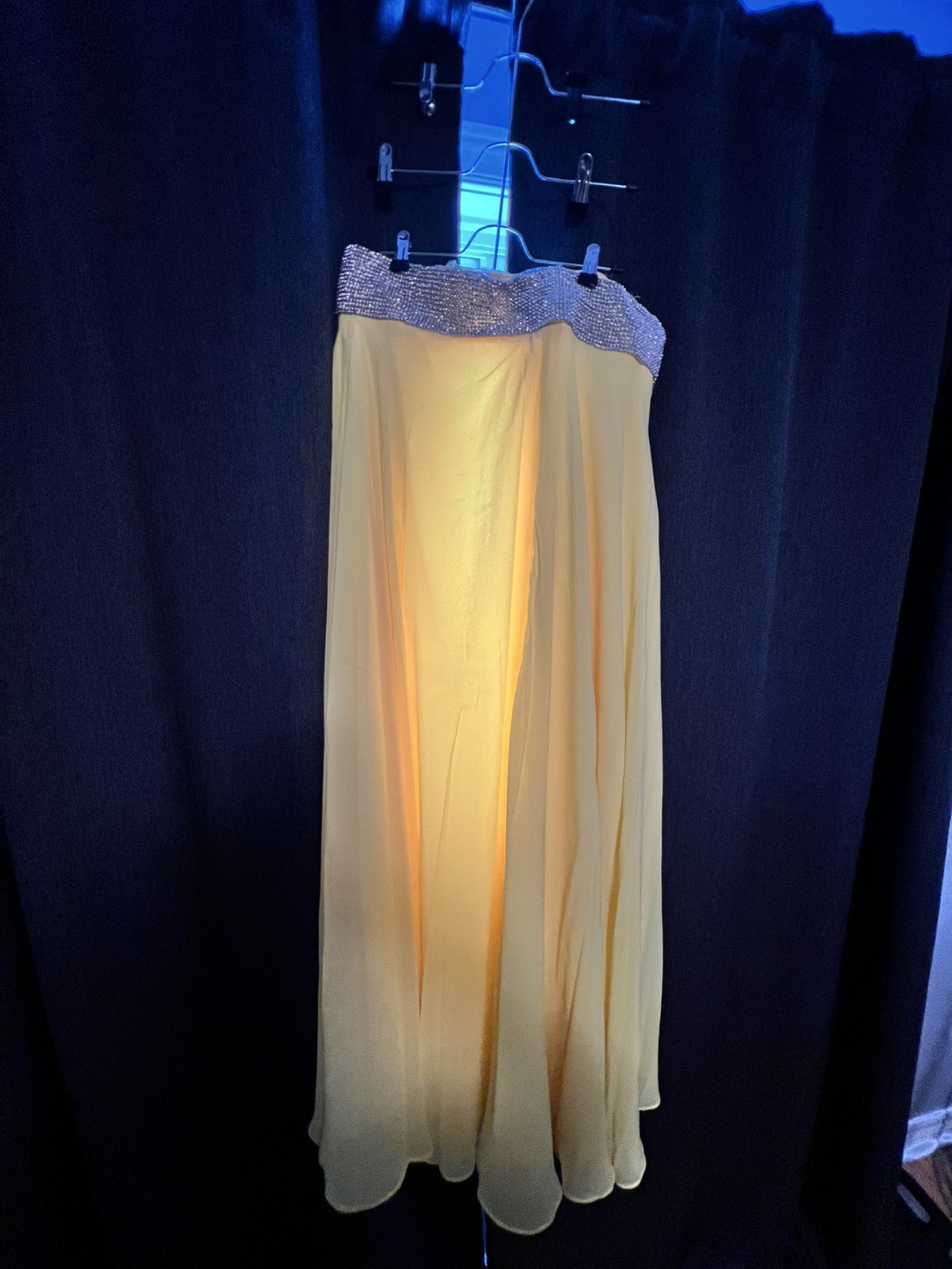Yellow beaded Skirt