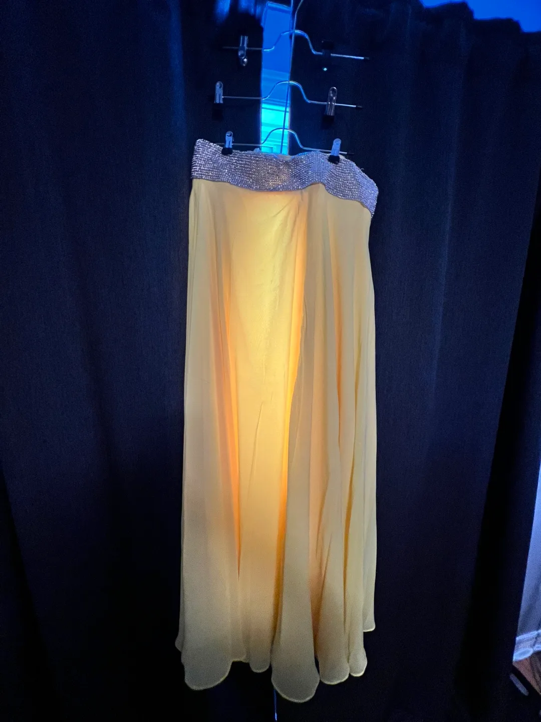 Yellow beaded Skirt thumbnail