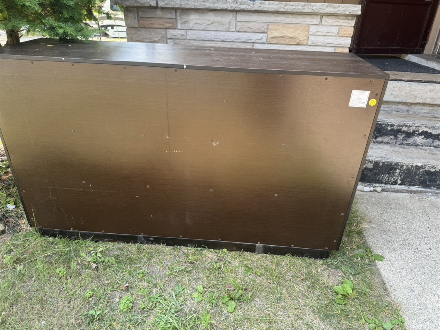 Dark Brown 6-Drawer Dresser - photo 5