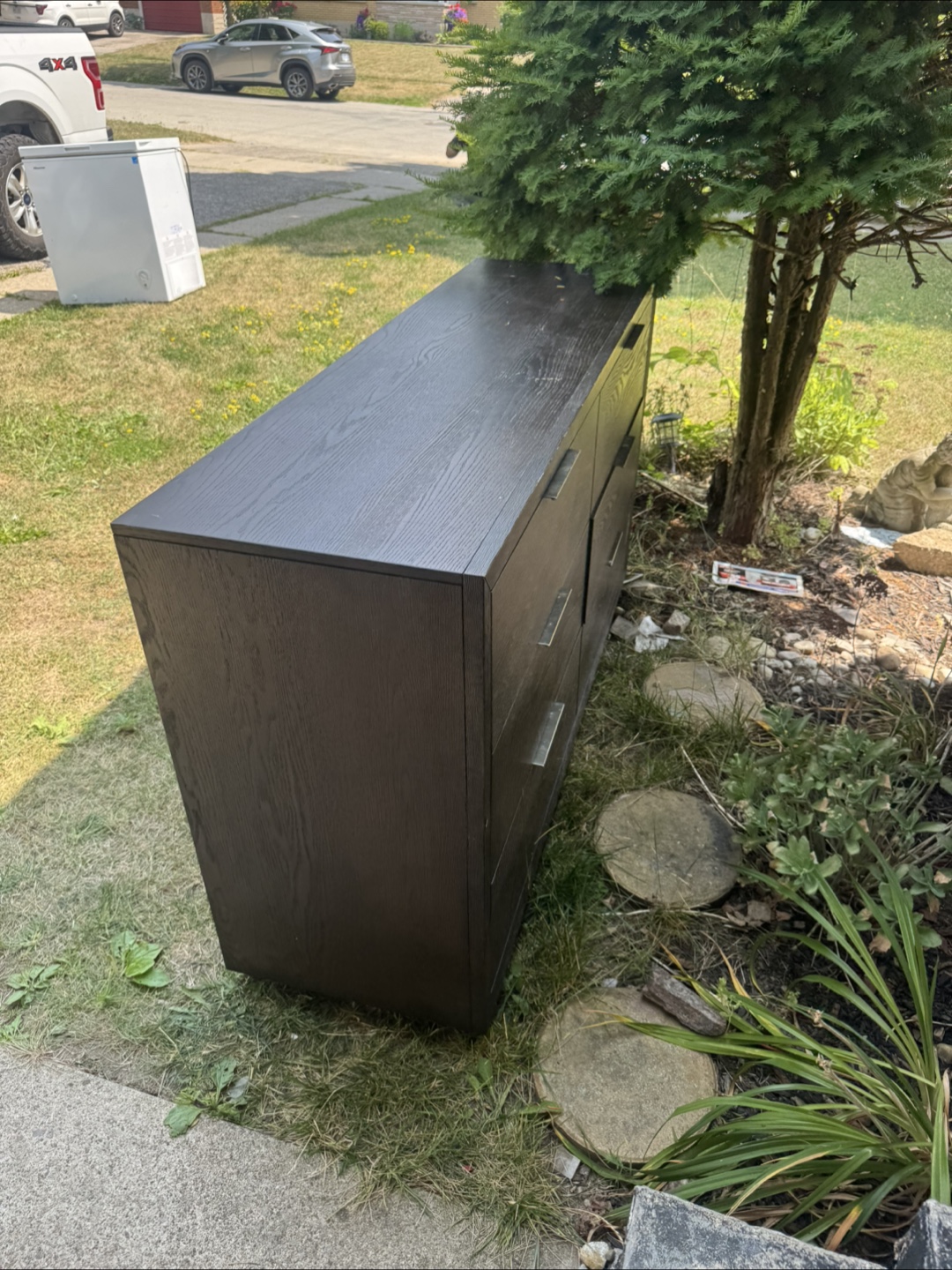 Dark Brown 6-Drawer Dresser - photo 3