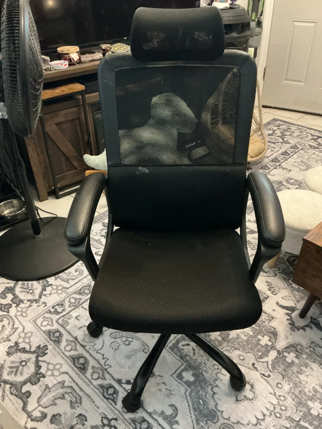 Black Ergonomic Mesh Office Chair image indicator(2)
