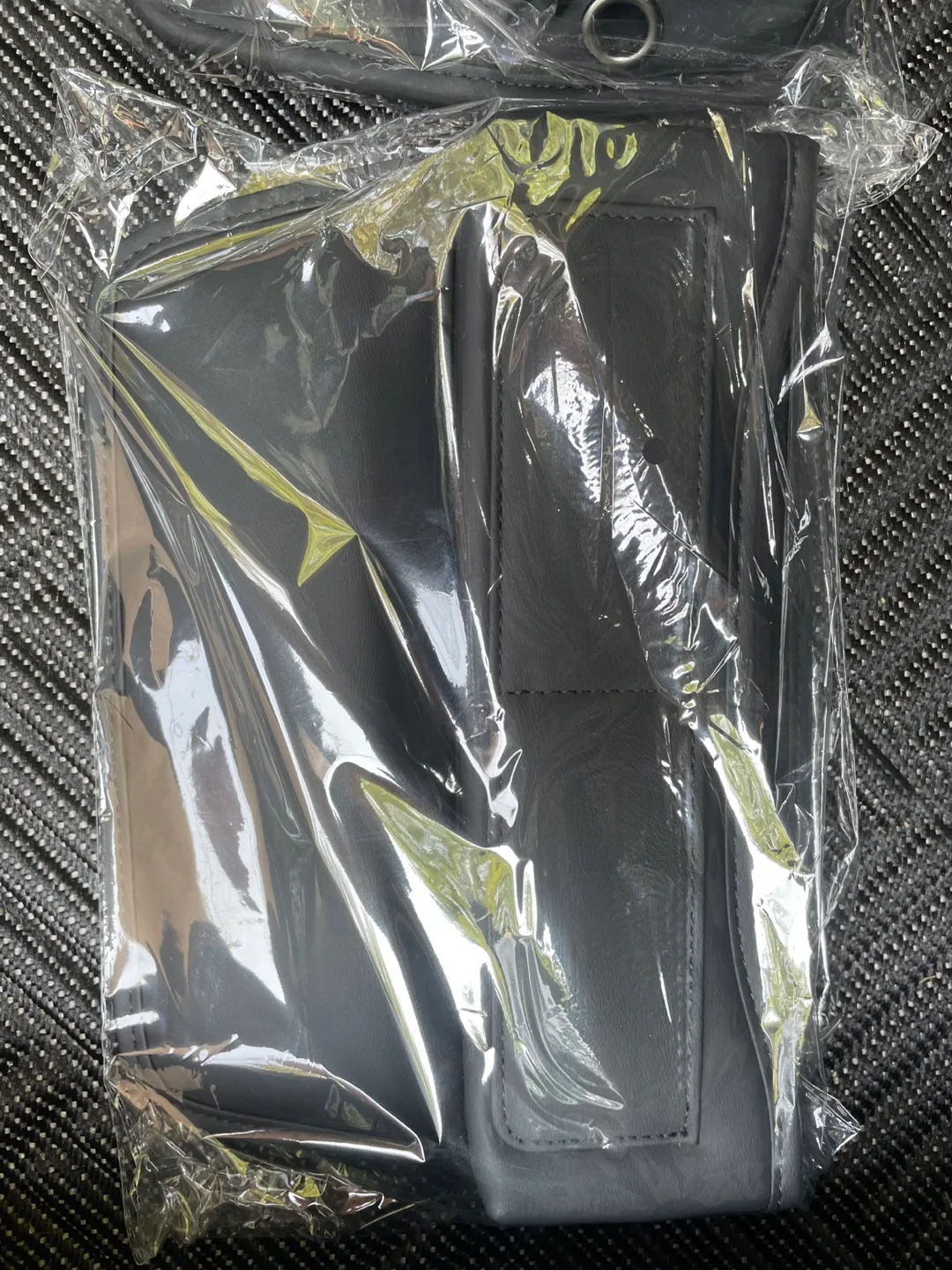 2 pcs. Black Leather Car Seat Gap Filler - New image indicator(3)