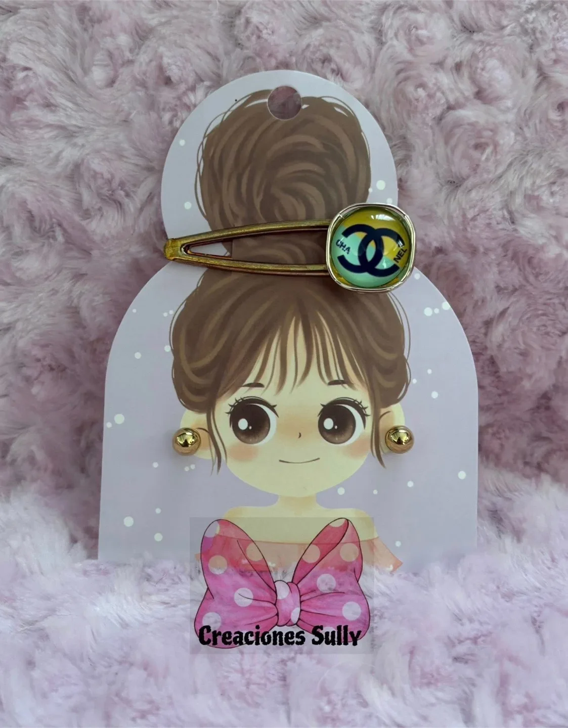 Designer Inspired Pin & Earrings Set thumbnail