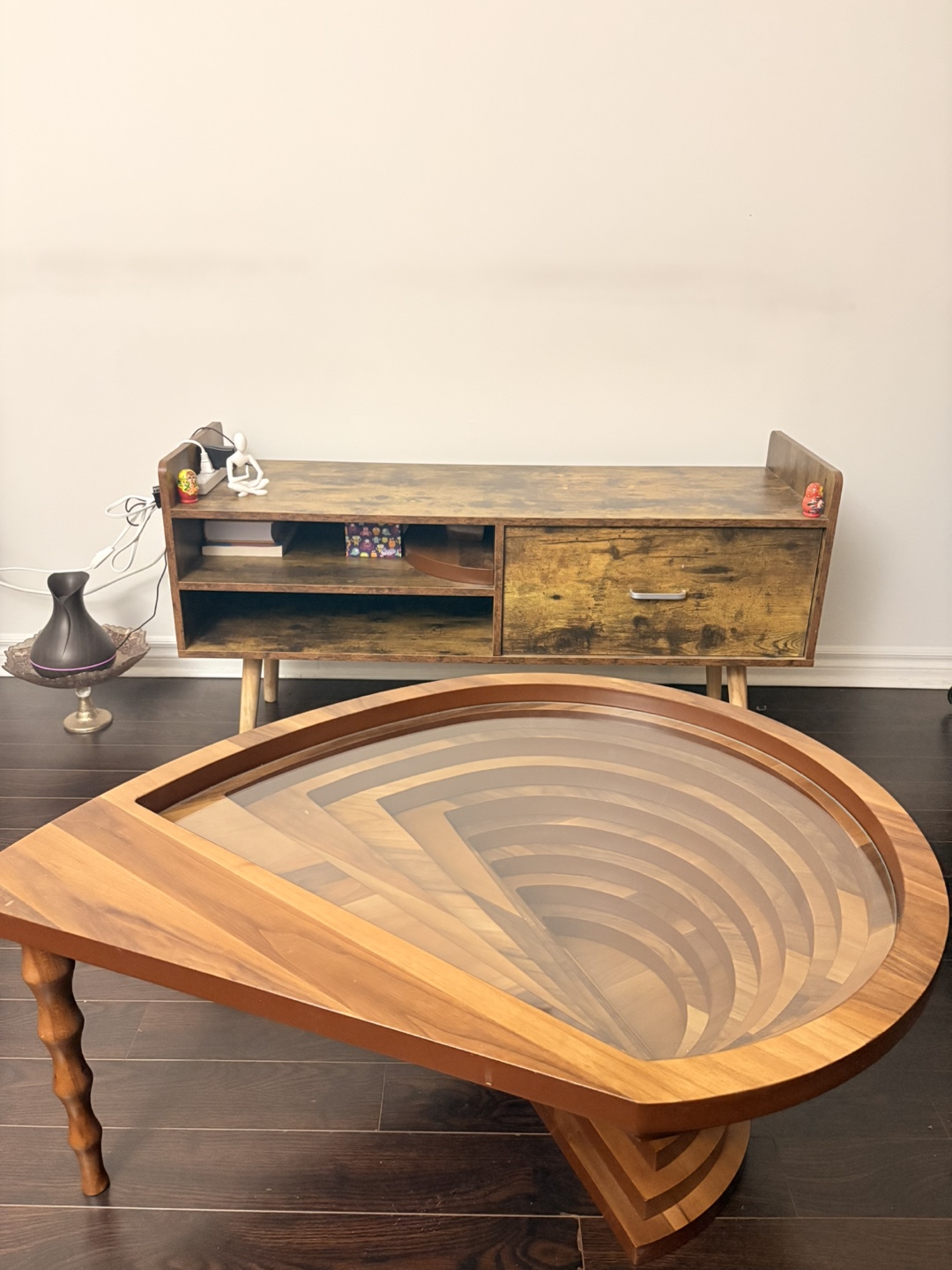 Unique Wooden Coffee Table - photo 4