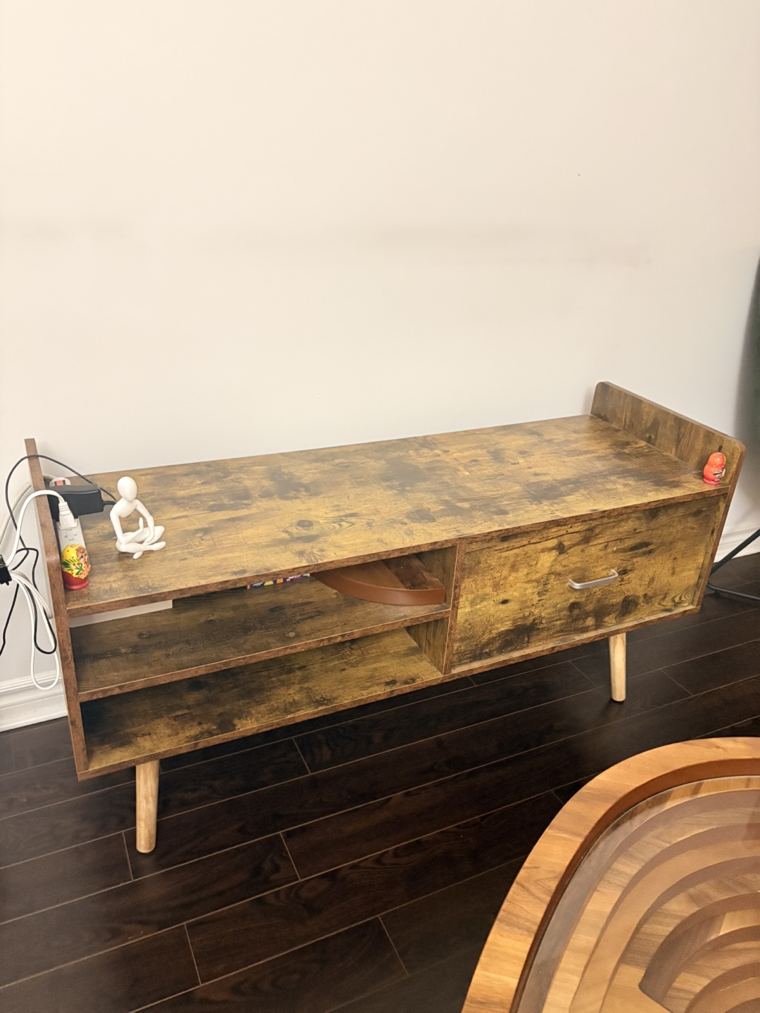 Rustic Brown TV Stand