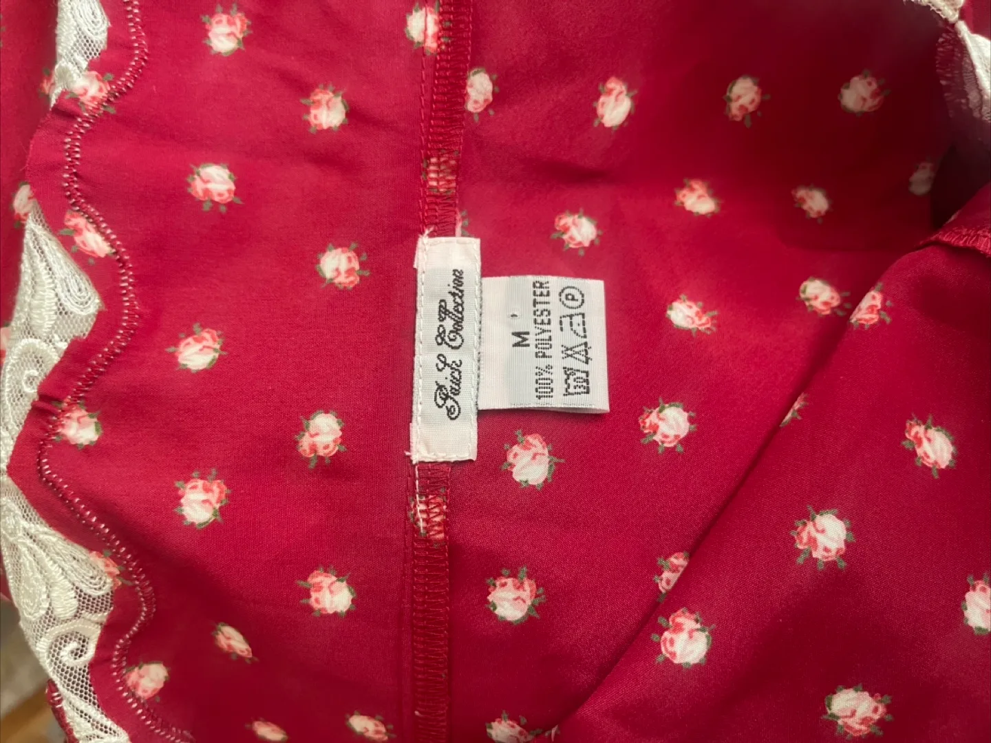 Red Polka Dot Slip Dress image indicator(8)