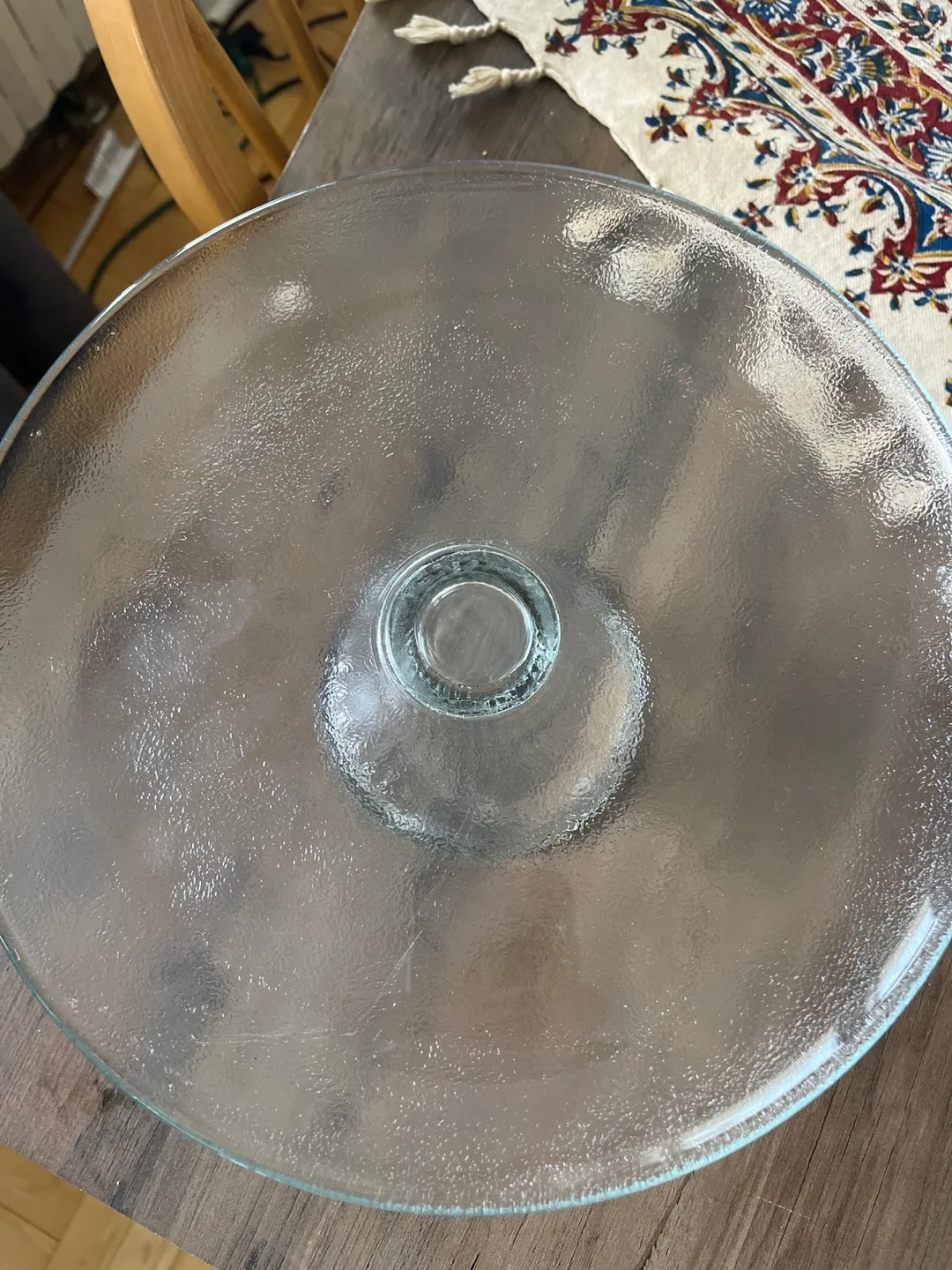 Glass Cake Stand with Dome Lid image indicator(4)
