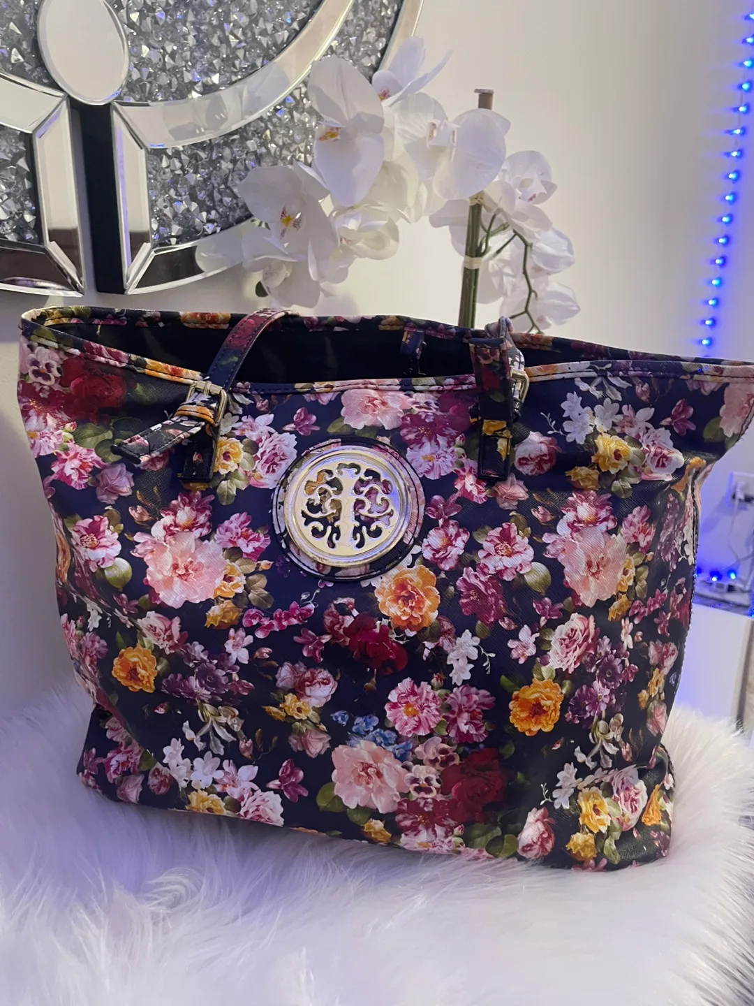 Floral Tote Bag image indicator(5)