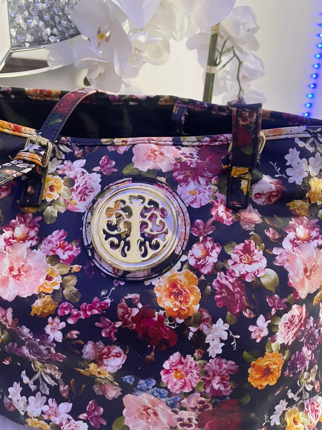 Floral Tote Bag image indicator(6)