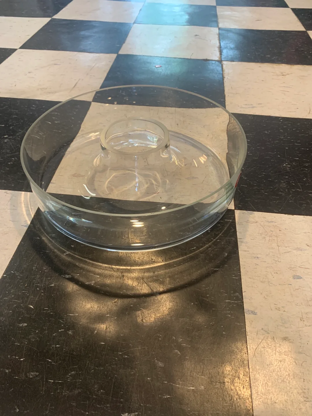 Glass Chip and Dip Serving Bowl thumbnail