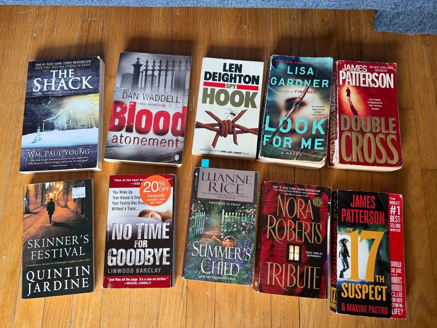 Assorted Fiction Books - Various Authors thumbnail