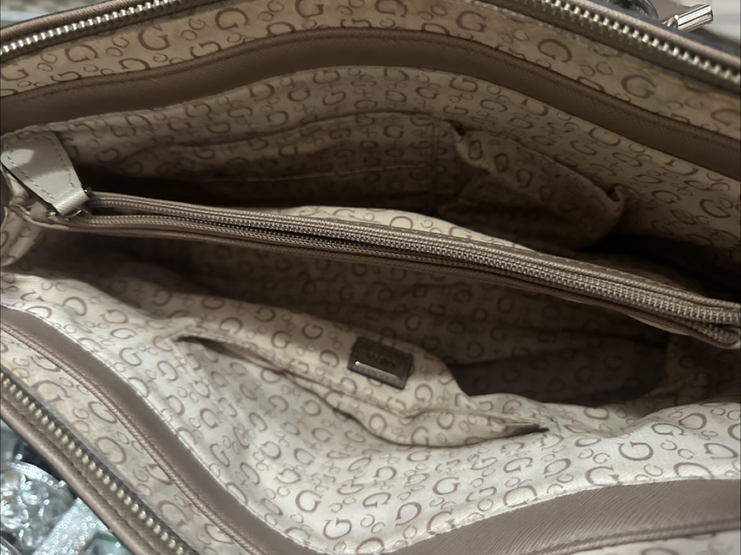 Guess Satchel Bag - Taupe - photo 3