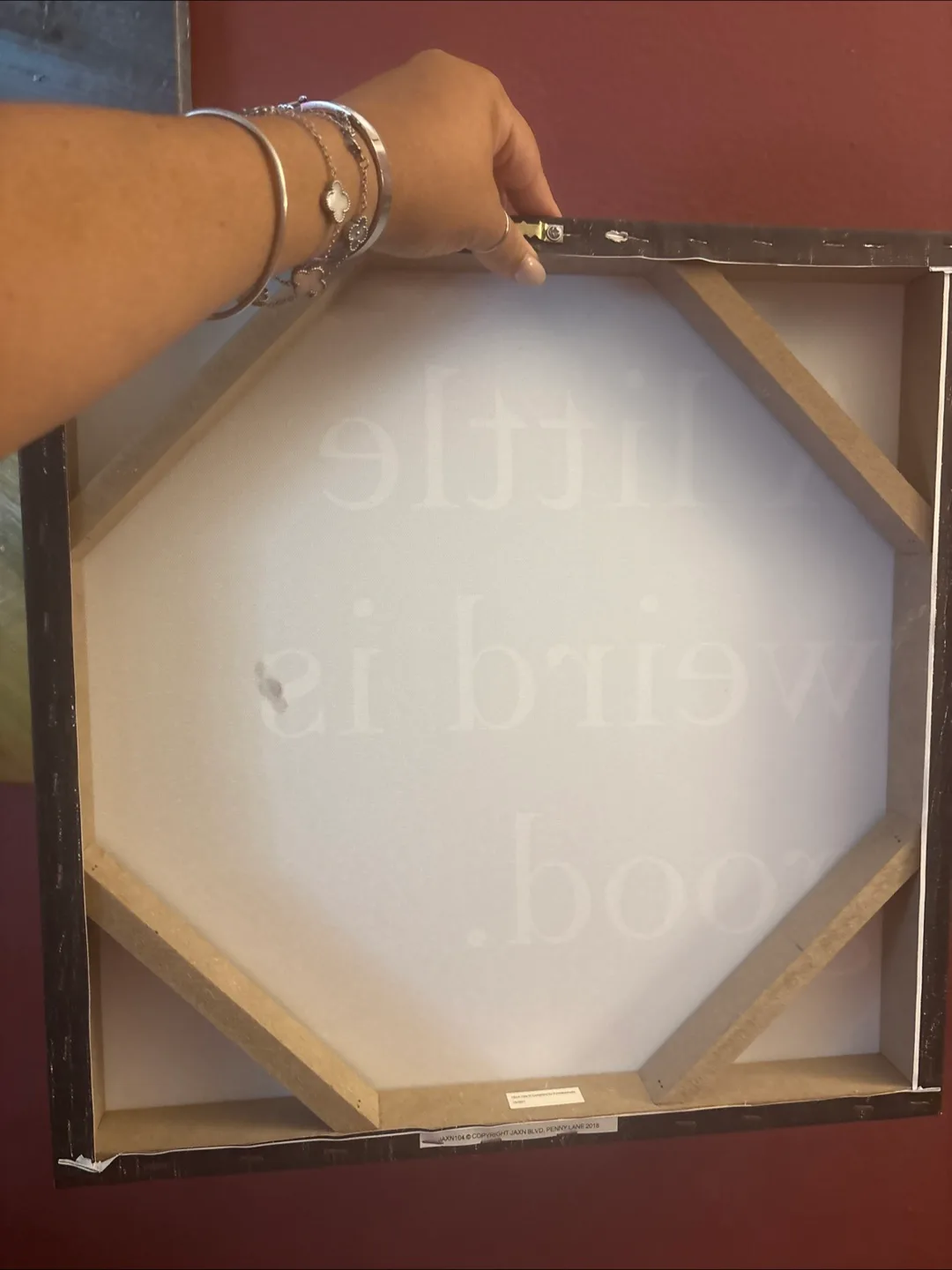 A Little Weird Is Good Wall Art image indicator(2)