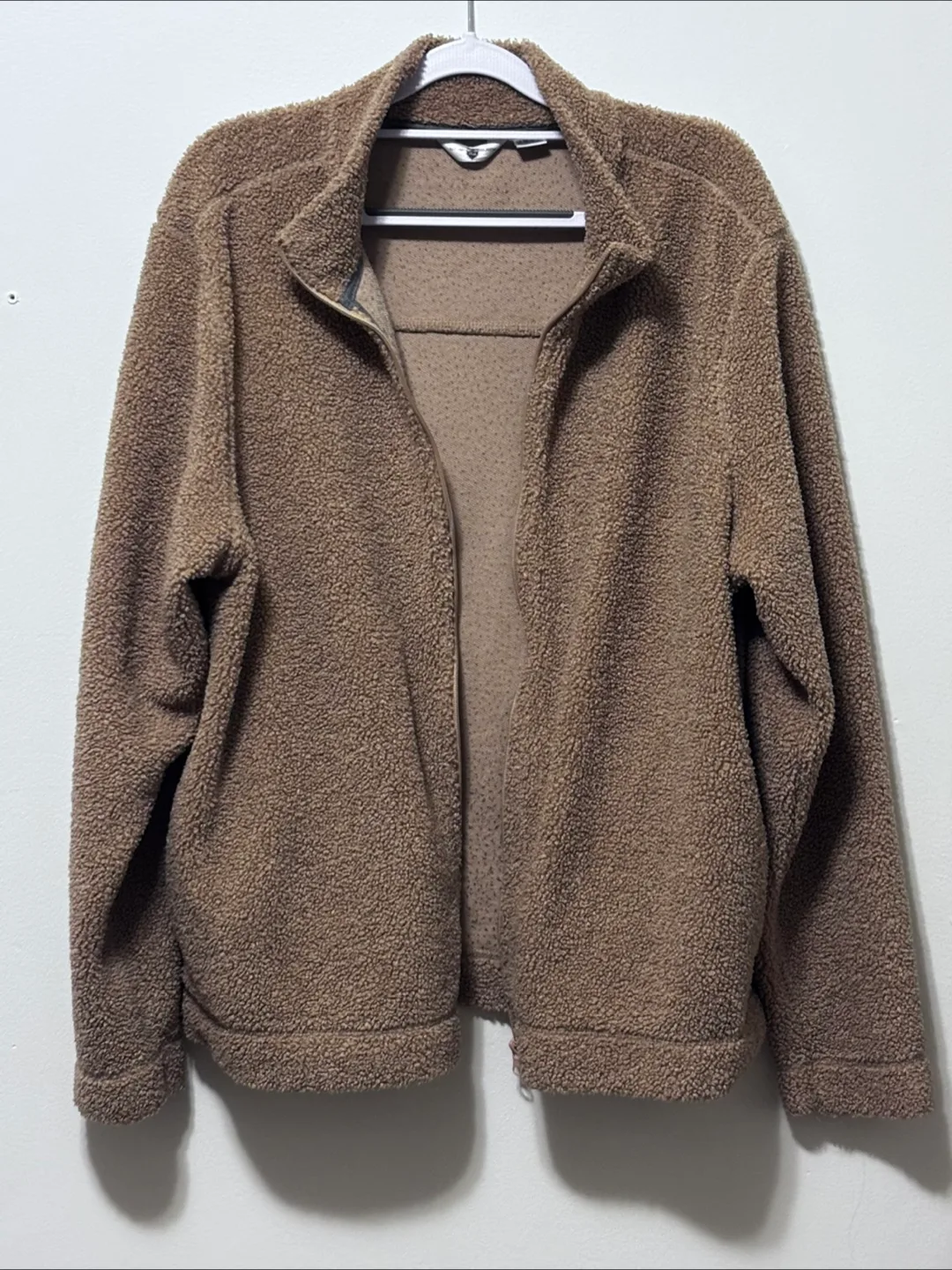 Black Brown 1826 Beige Fleece Jacket - Beige (XL) thumbnail