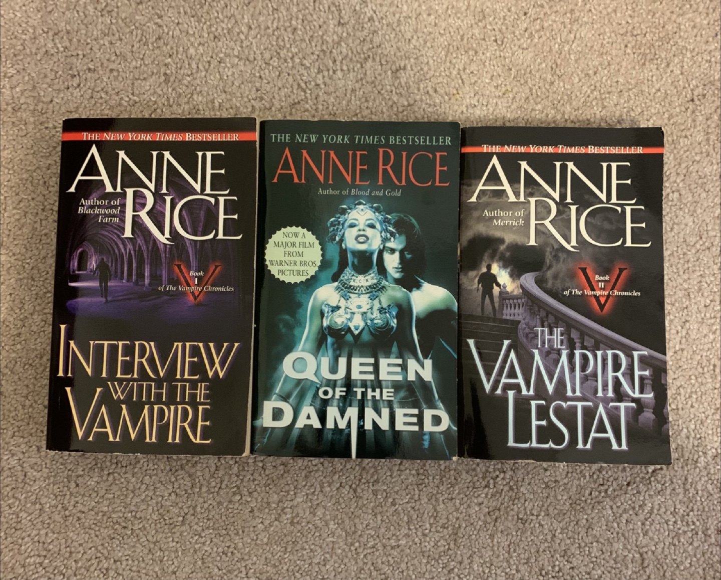 Anne Rice Vampire Chronicles Books