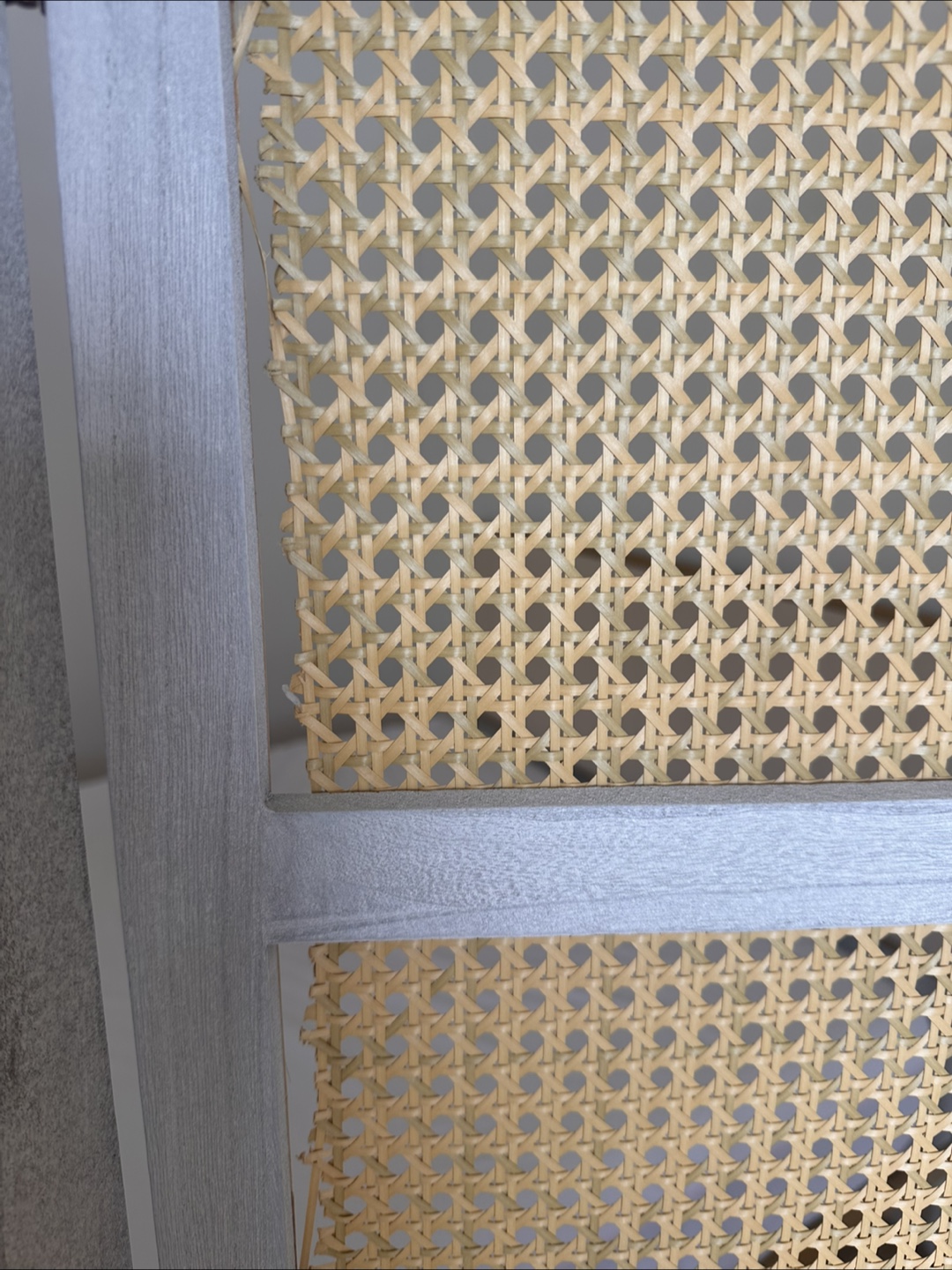 Rattan Wood Room Divider - photo 3