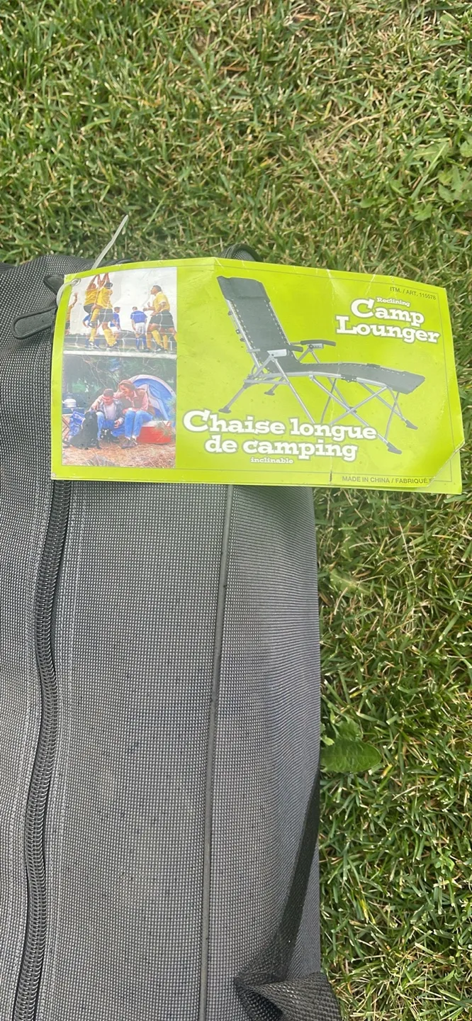 Camp Lounger - Chaise Longue de Camping image indicator(2)