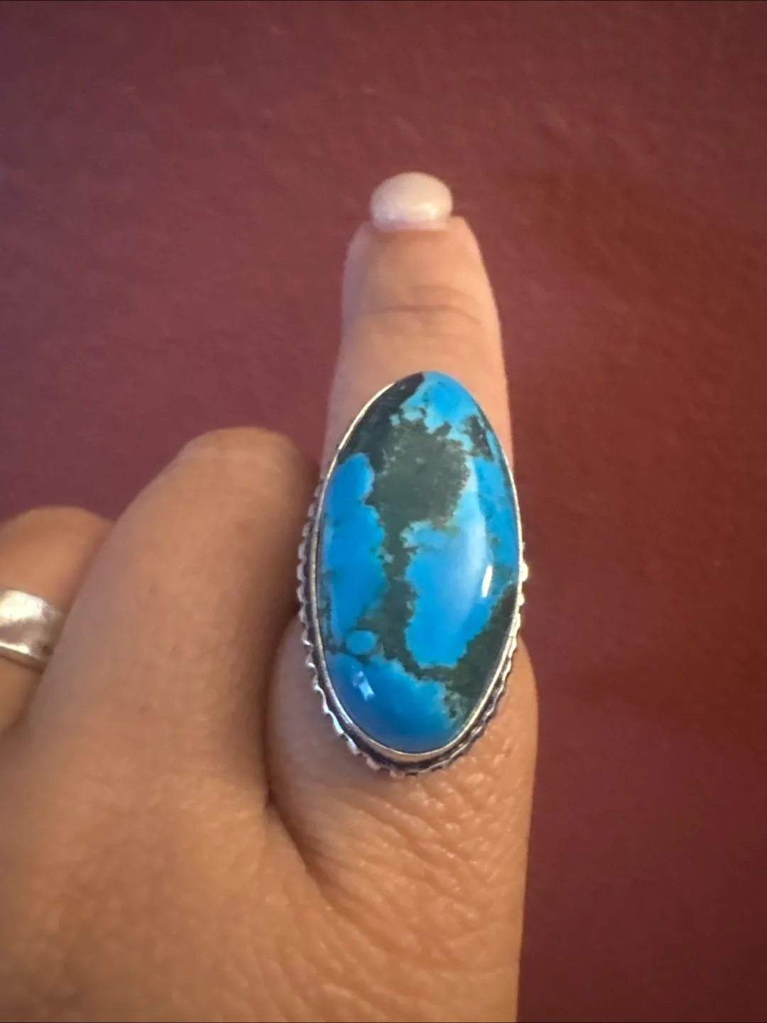 Turquoise Ring  925 Sterling Silver image indicator(5)