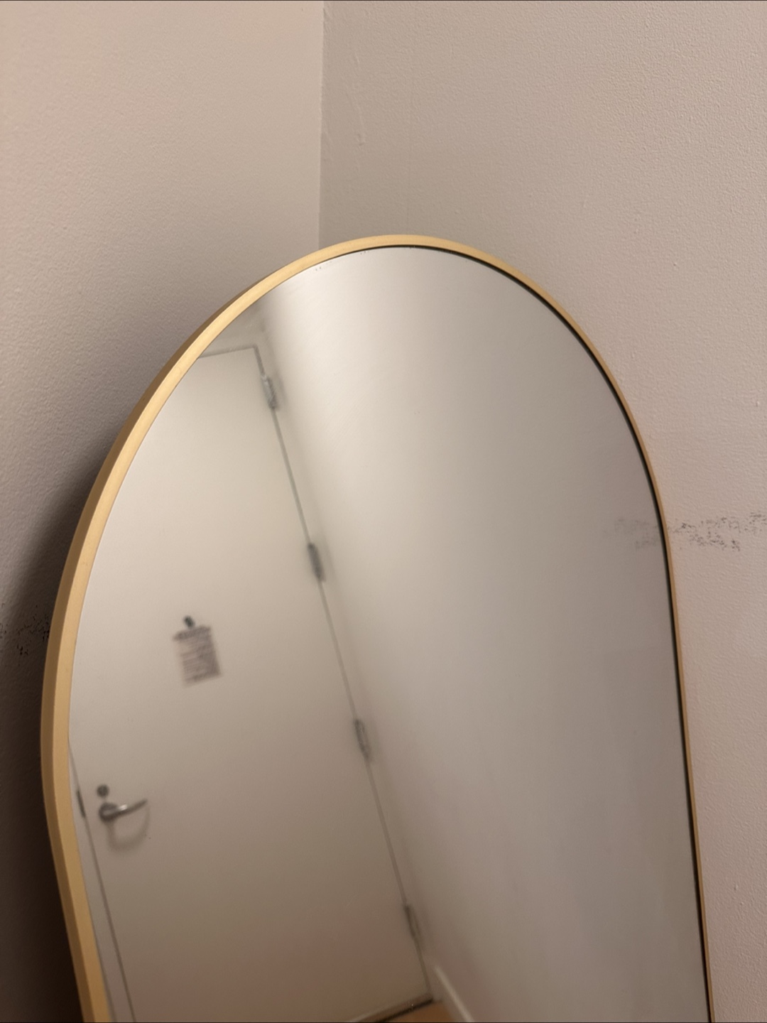 Arched Gold Full Length Mirror - photo 2