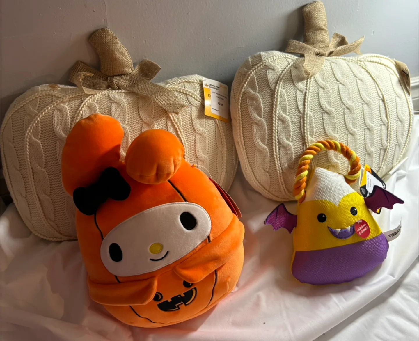 Halloween Decor: My Melody Plush & Pumpkin Pillows thumbnail