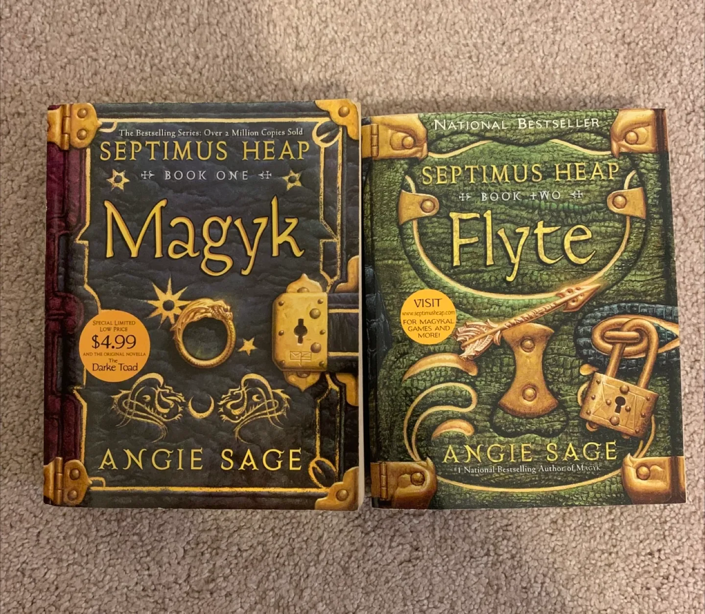 Septimus Heap: Magyk & Flyte Book Set