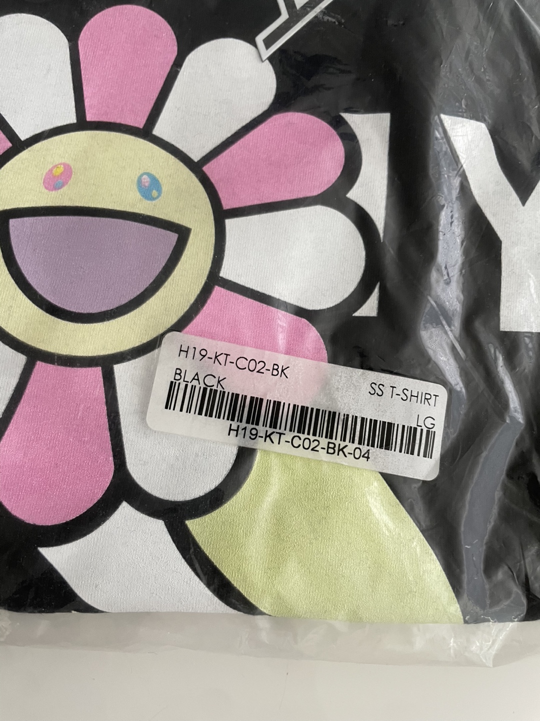 OVO x Takashi Murakami Flower T-Shirt - Black, Large - photo 2