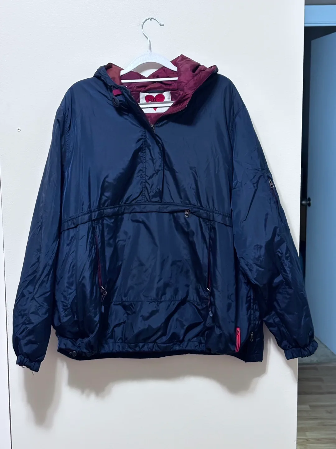 Un Deux Trois Navy Blue Jacket - (2XL) thumbnail