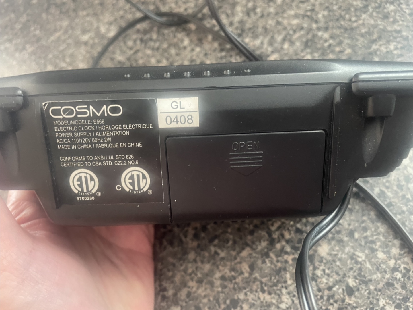 Cosmo Digital Clock - photo 3