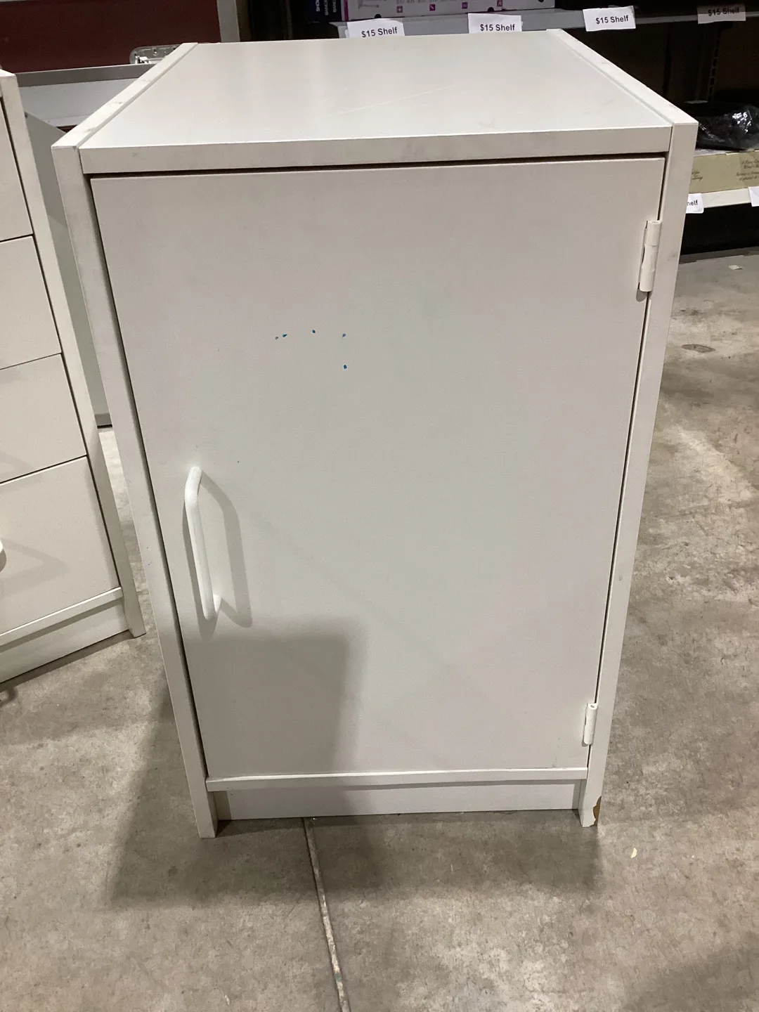 White Storage Cabinet thumbnail