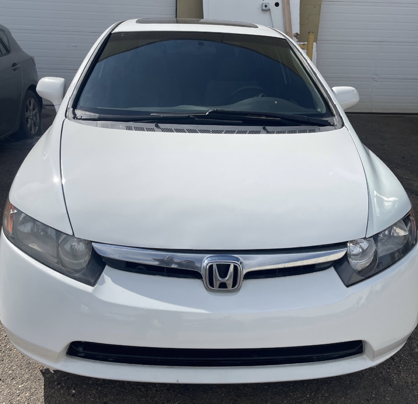 White Honda Civic Sedan - photo 2