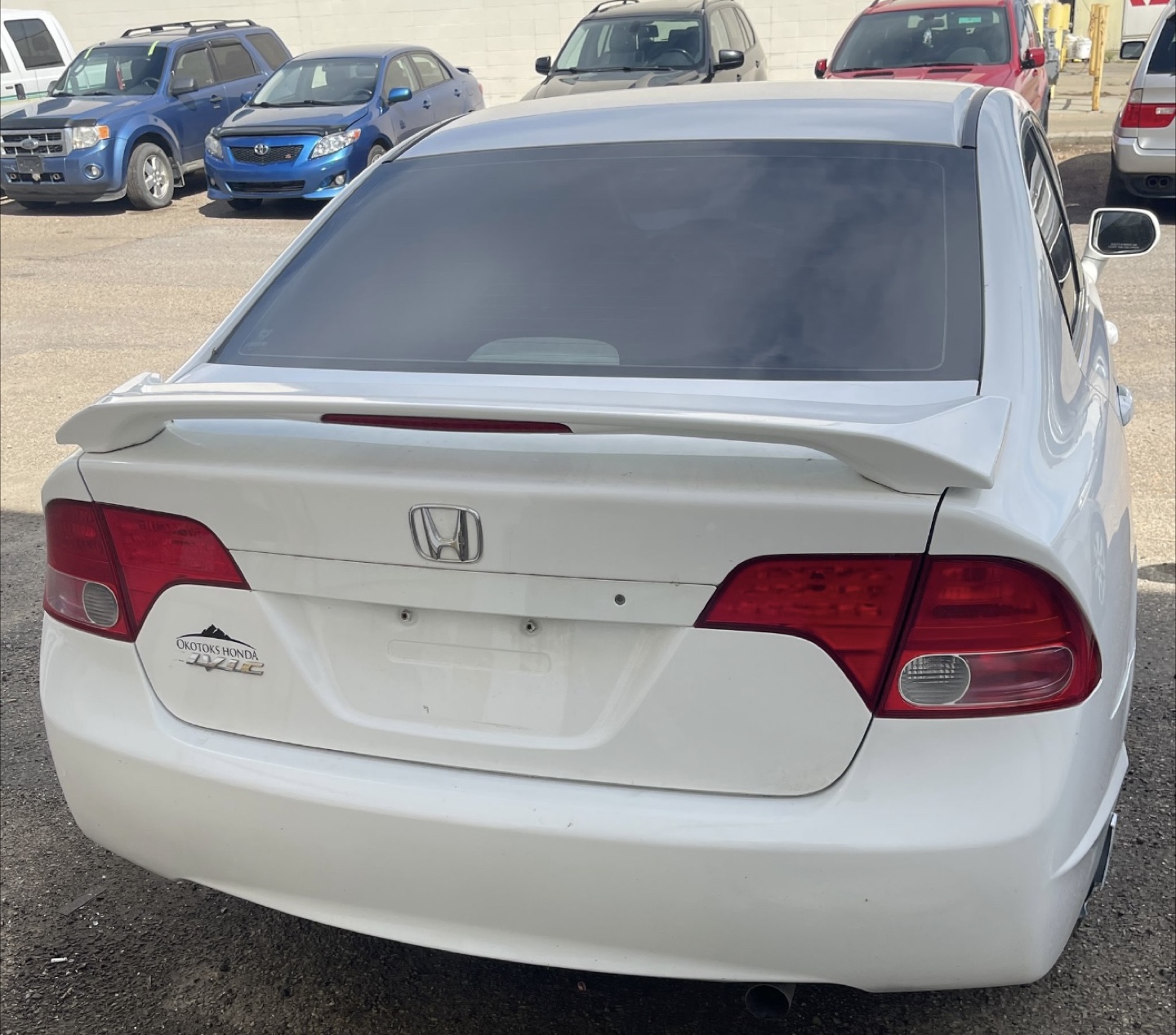 White Honda Civic Sedan - photo 3