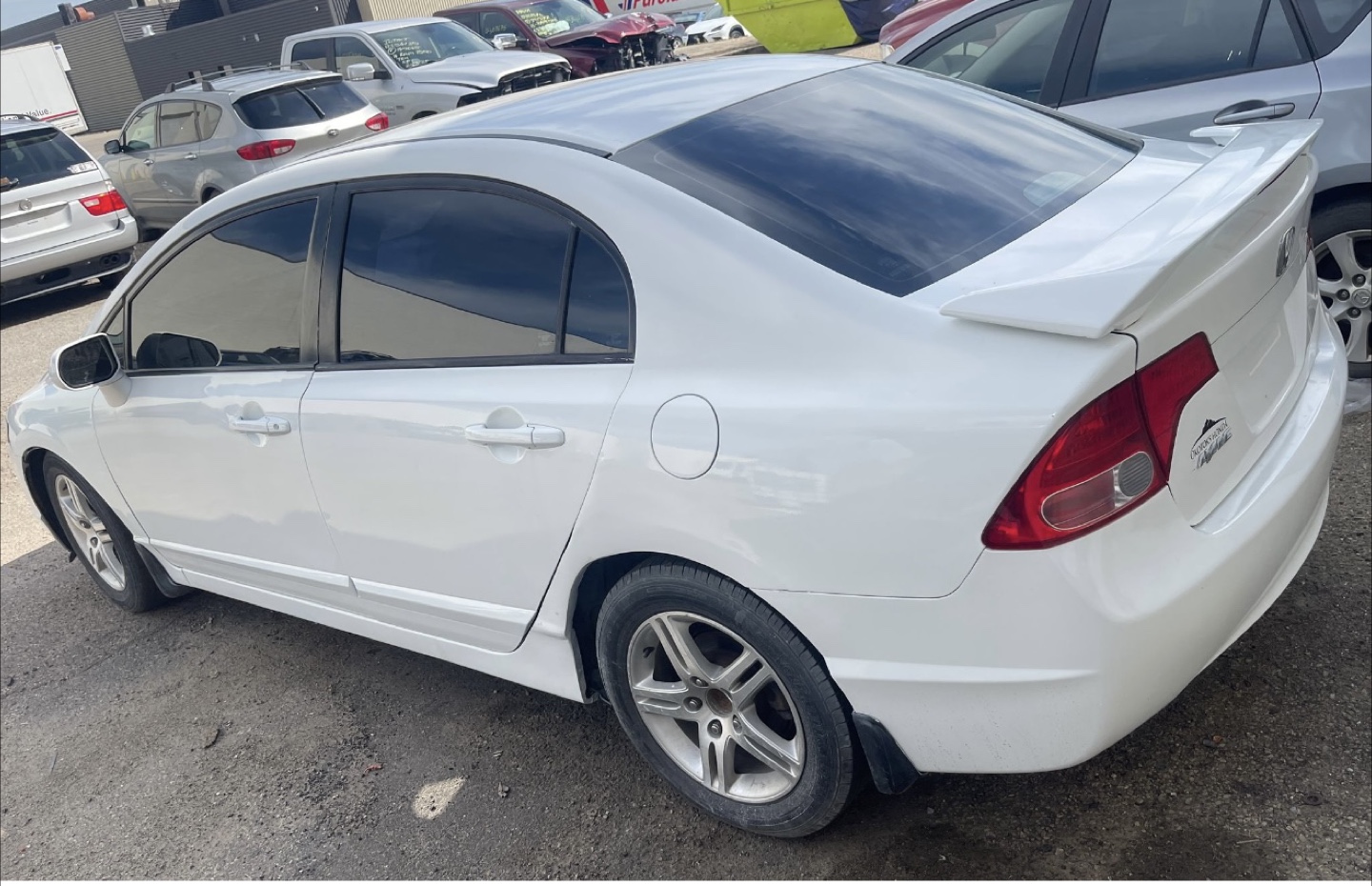 White Honda Civic Sedan - photo 5