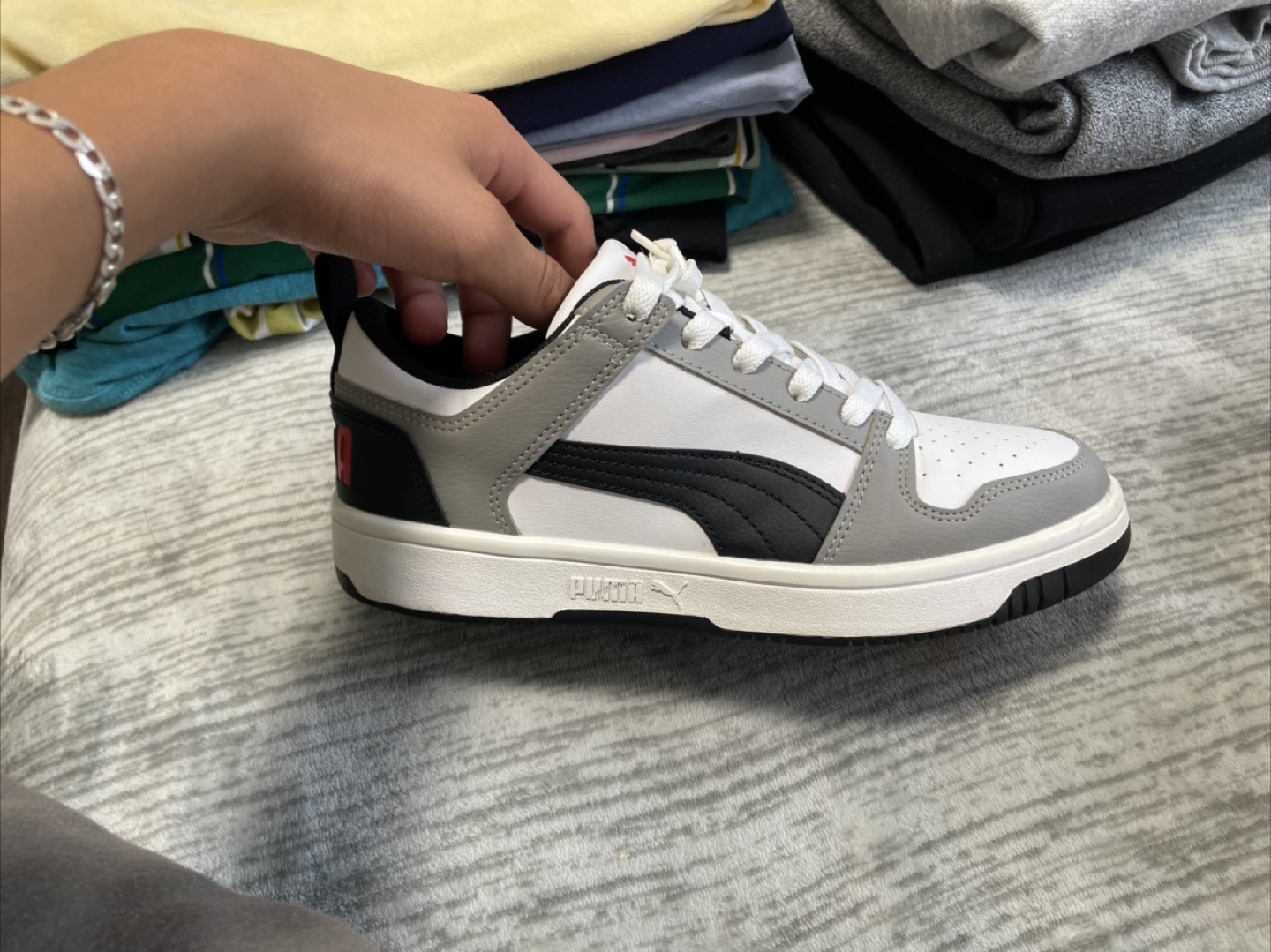 Puma Rebound Layup Lo SL Jr, Size 5.5C - photo 2
