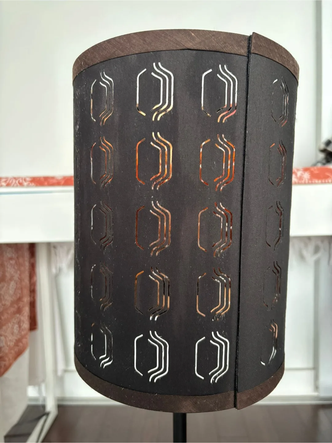 IKEA Black Patterned Floor Lamp image indicator(3)