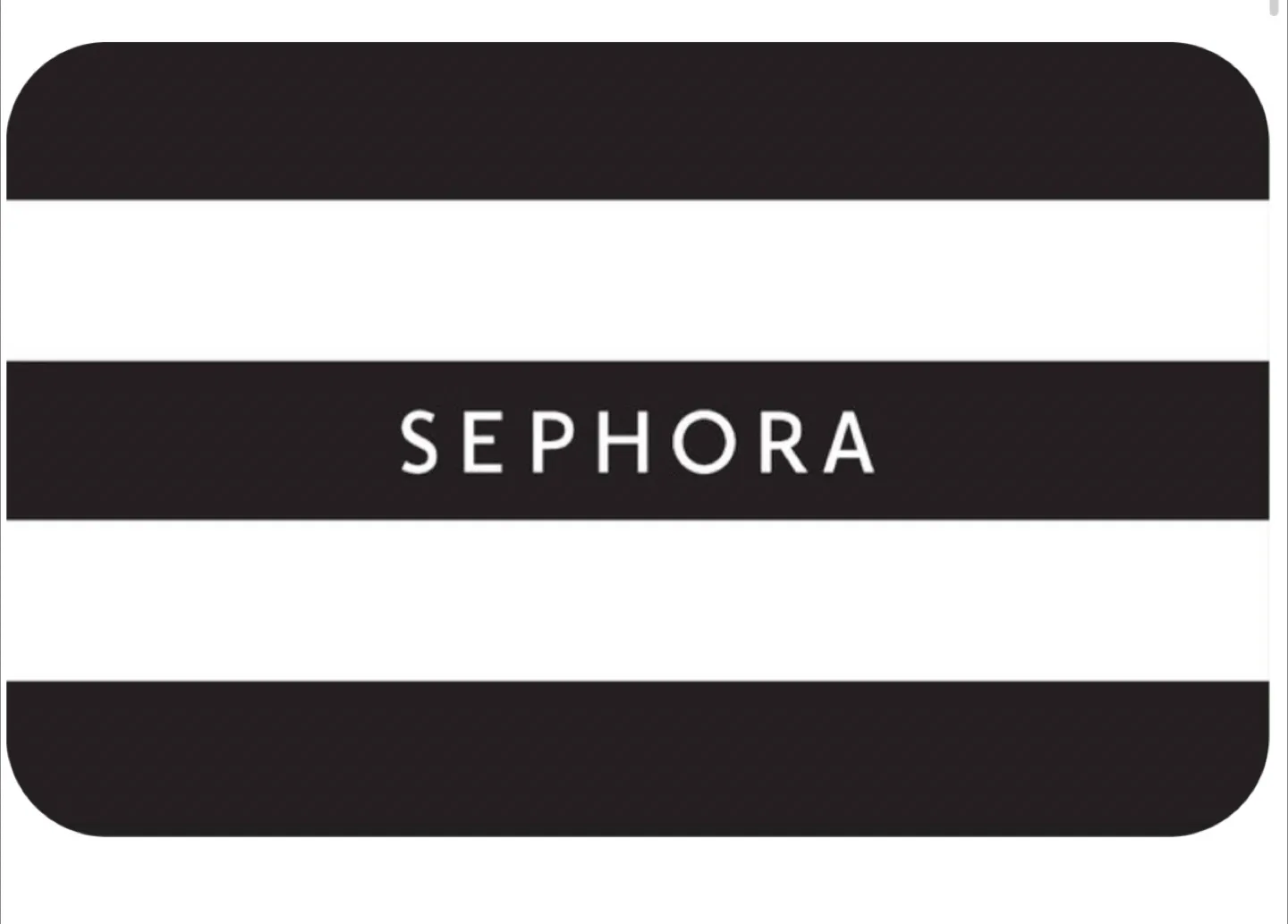 Sephora Giftcard thumbnail