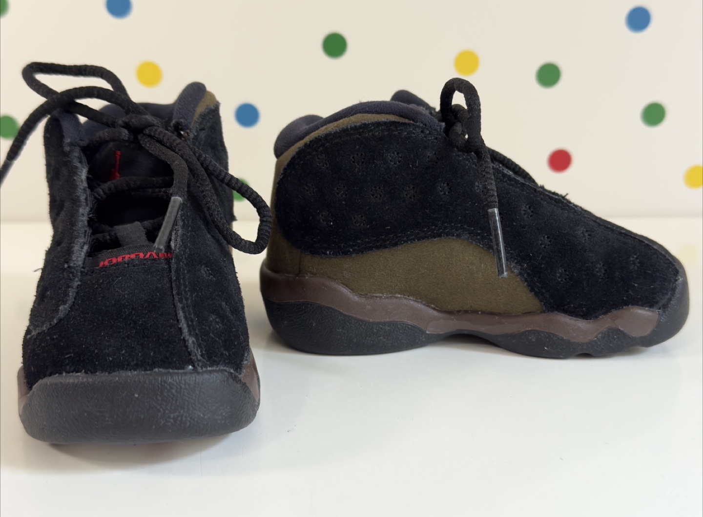 Jordan 13 Retro Toddler Shoes - Black/Olive - Toddler SZ 5C - photo 2