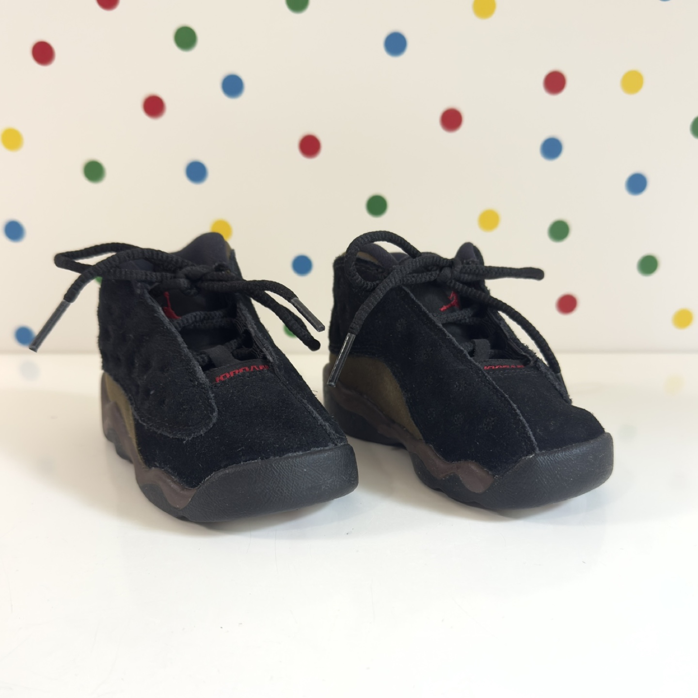Jordan 13 Retro Toddler Shoes - Black/Olive - Toddler SZ 5C