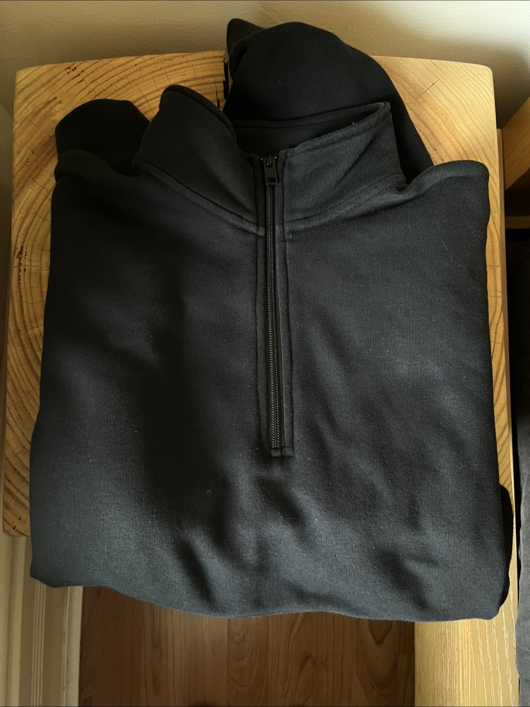 Aritzia Half-Zip Cropped Sweatshirt Women’s Medium - photo 2