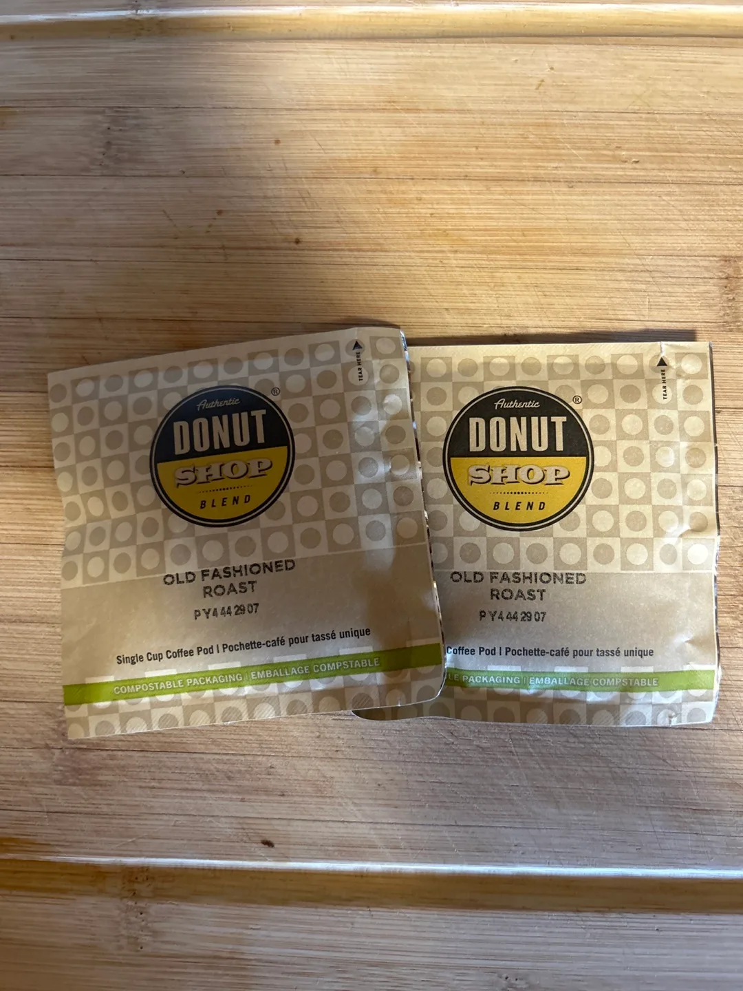 2 pkgs of Donut Shop Old Fashioned Roast Coffee Pods/bag 🧡 thumbnail