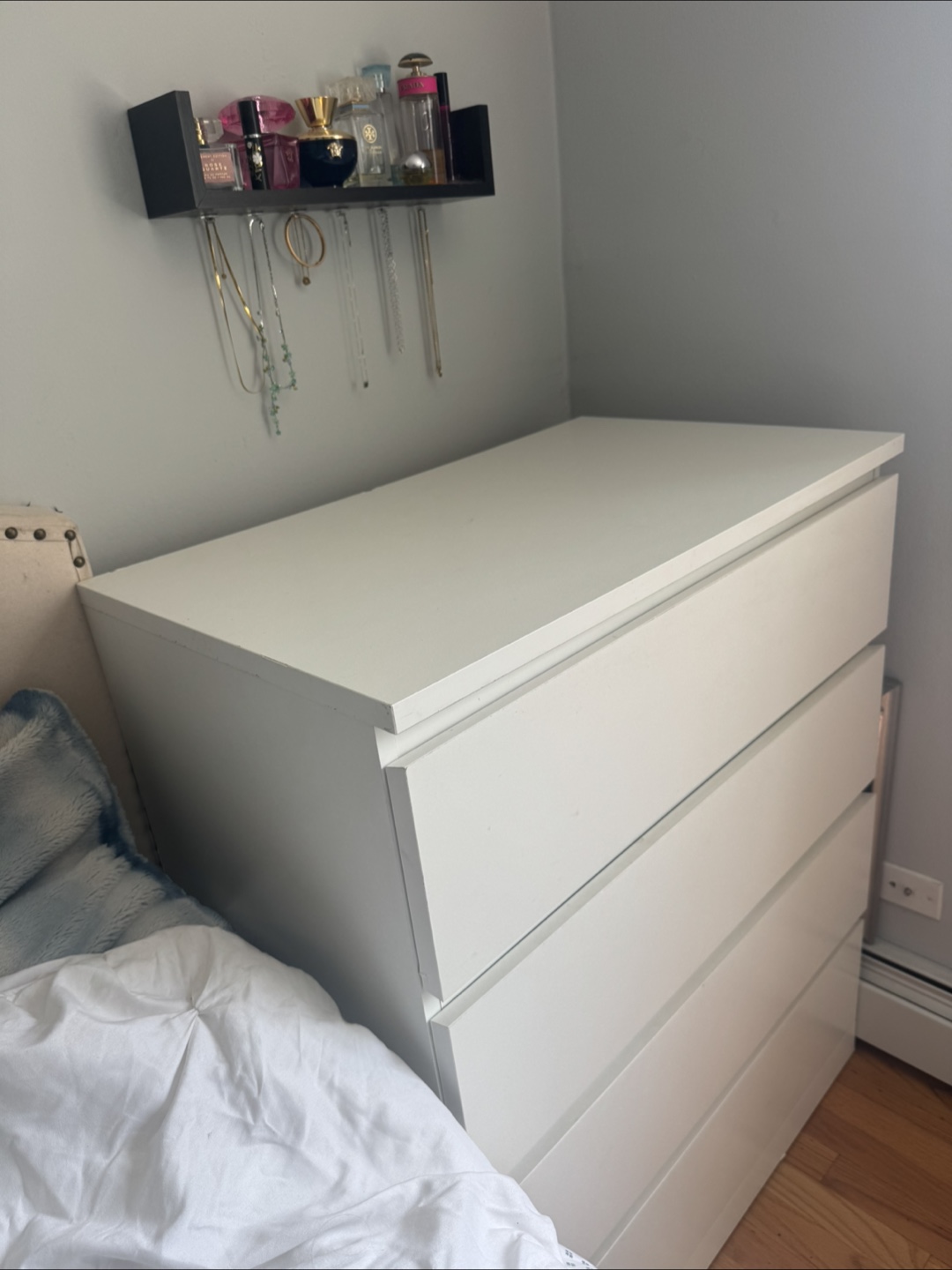 IKEA Malm 4-Drawer Dresser - White - photo 2