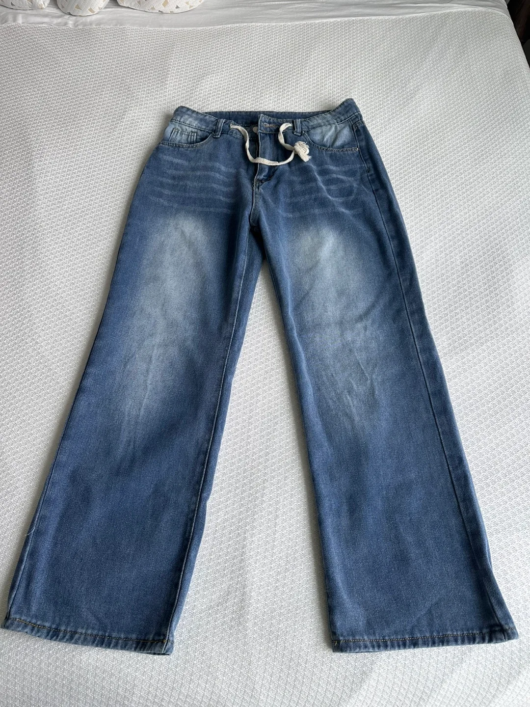 Wide Leg Jeans - Size L thumbnail